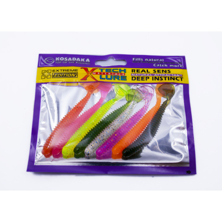 Силіконові приманки XTech Lure 7.5 см 2.4 г (10 шт) купити