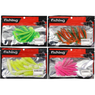 Силиконовые приманки Fishing 7 см 3 г (10 шт) — купить в ассортименте