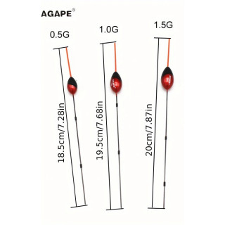 Поплавець Agape 0.5 г 1.0 г 1.5 г – надійний вибір для рибалки