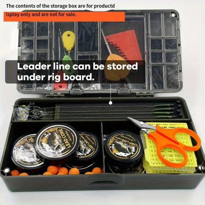 Рибальський органайзер Tackle Box 24×12.5×5.3 см для коропової риболовлі