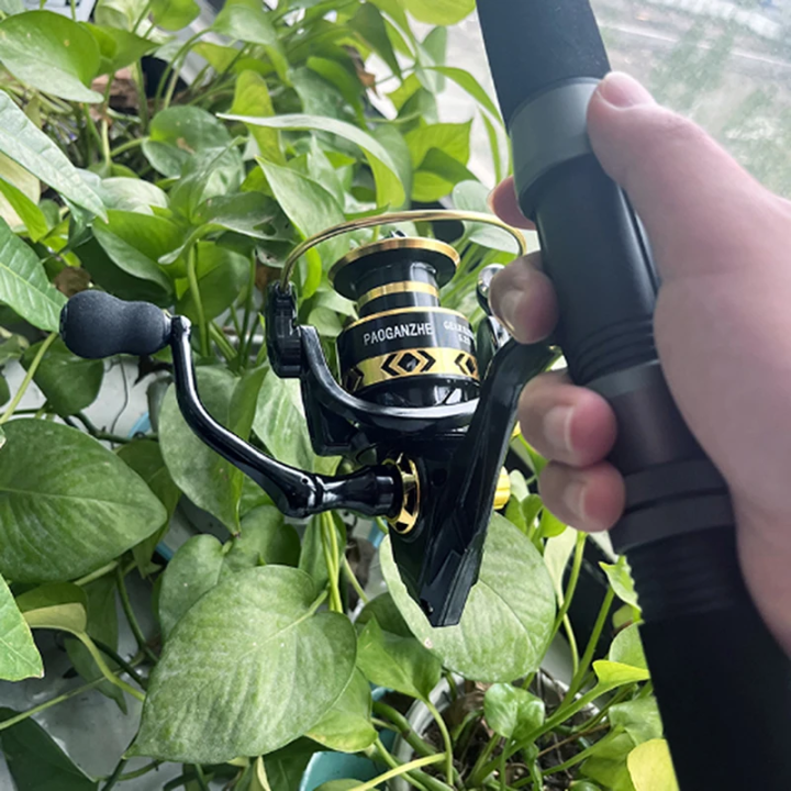 Рибальська котушка Paoganzhe YY1000-6000 – алюмінієва шпуля