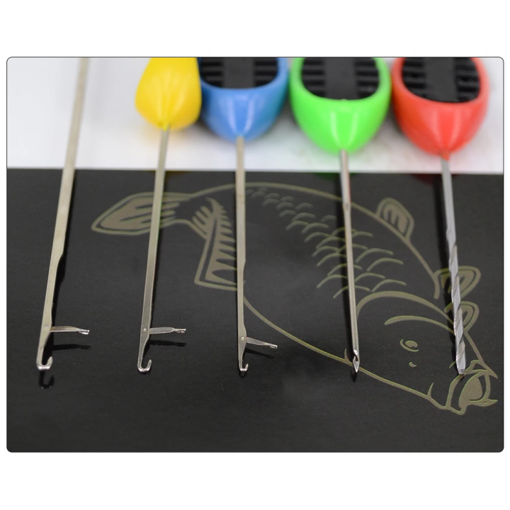 HIRISI BT11 — набор игл для бойлов 5 шт, монтаж карповой оснастки