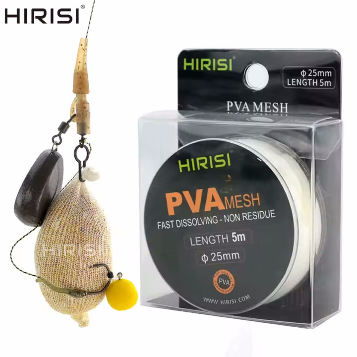 HIRISI   PVA сітка для підгодовування 5 м (Ø25 мм) купити
