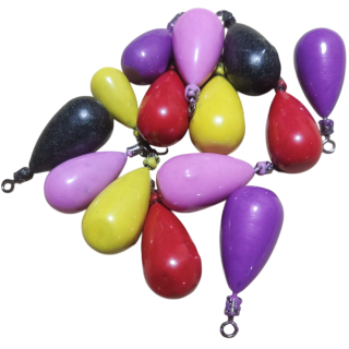 Грузило Капля джиг-ріг с вертлюгом 1-40 г