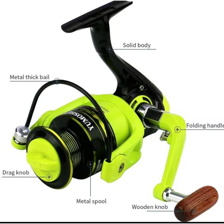 Безынерционная катушка Yumoshi  – купить по низкой цене