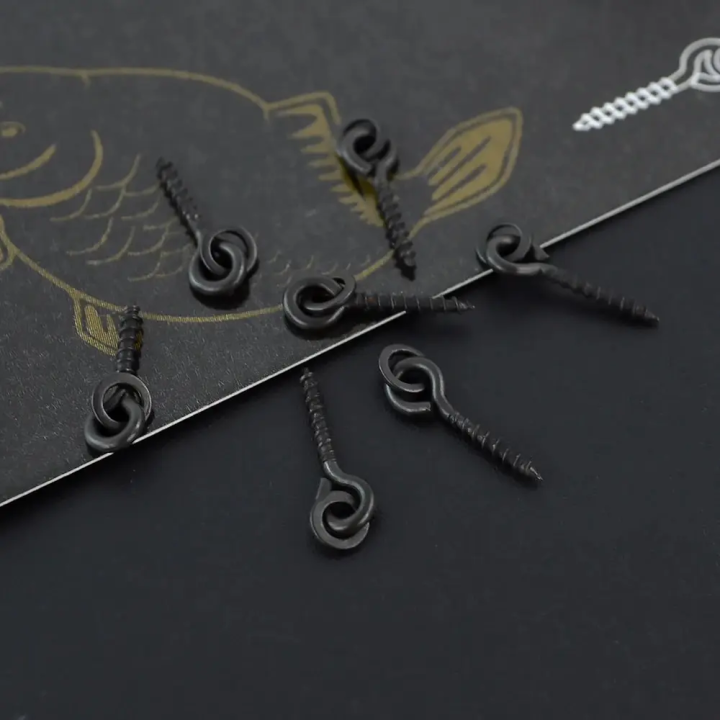 HIRISI AS001 — гвинтики для бойлів 20 шт, Boilie Screw, монтаж без стопорів