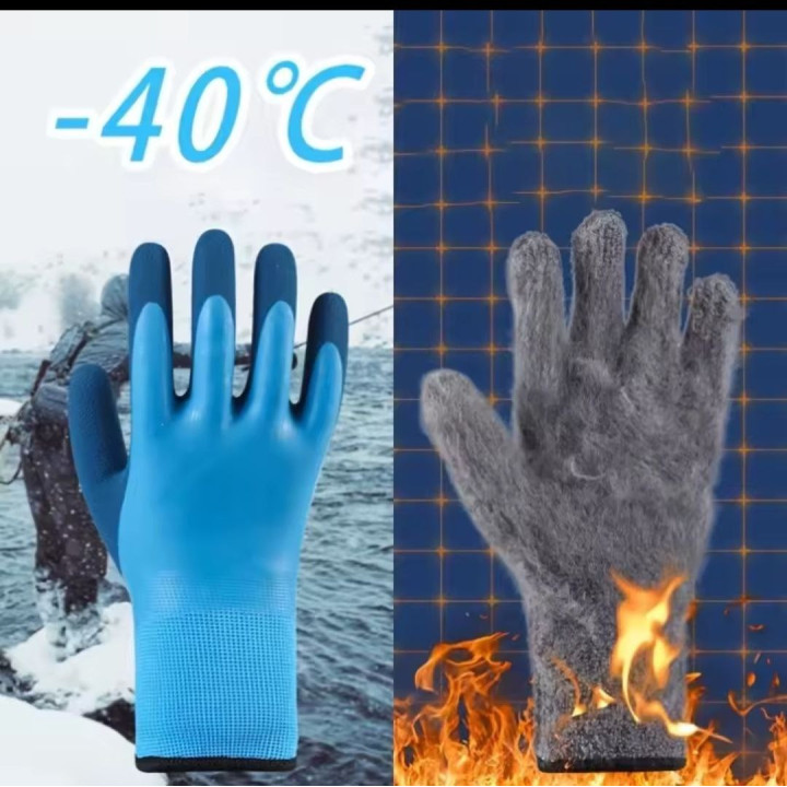 ТЕПЛІ ВОДОНЕПРОНИКНІ РУКАВИЧКИ (ПАРА)