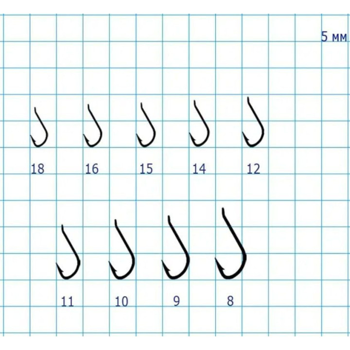 Гачок Hayabusa H.SDE194BN  № 7,8,9,10