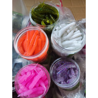 СИЛІКОНОВІ ПРИМАНКИ CENNAD BAIT 60 шт 60 мм