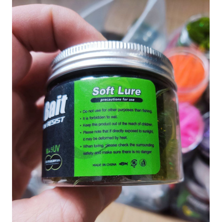 СИЛІКОНОВІ ПРИМАНКИ CENNAD BAIT 60 шт 60 мм