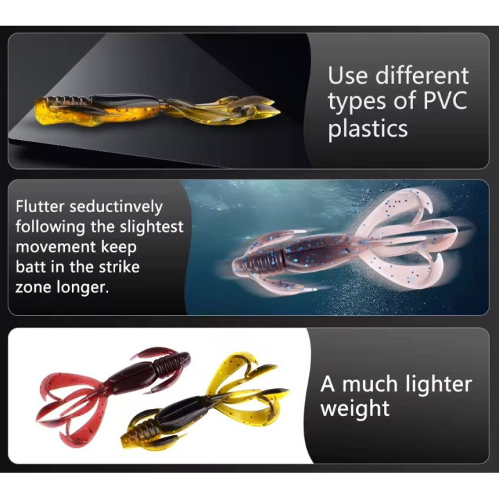 CRAZY FLAPPER від MEREDITH  10 шт70 мм