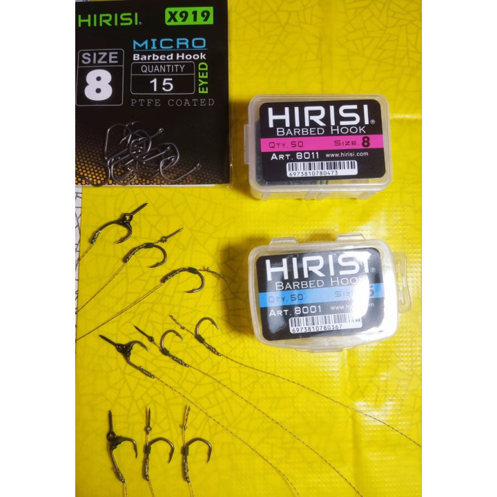 Повідці на гачках Hirisi