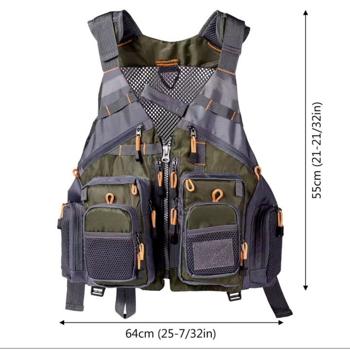 РОЗВАНТАЖУВАЛЬНИЙ РИБАЛЬСЬКИЙ ЖИЛЕТ
