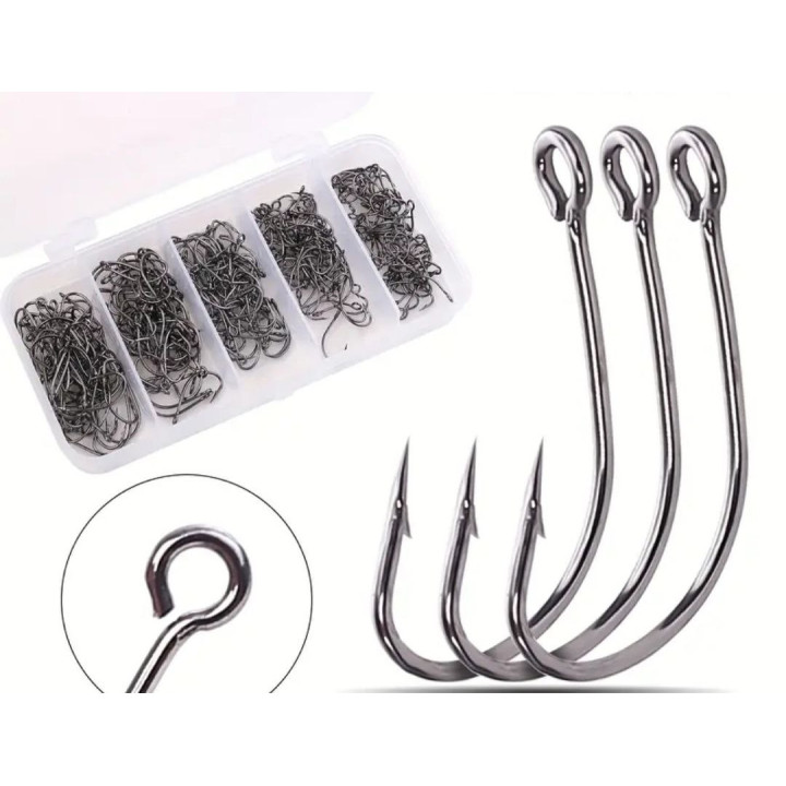 НАБІР ОДИНАРНИХ ГАЧКІВ З ВЕЛИКИМ ВУШКОМ (НА ХИЖАКА)