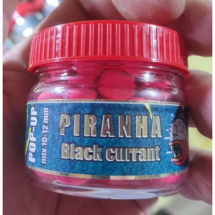 POP-UP (8 смаків) "PIRANHA" mix 10-12 mm в одній банці