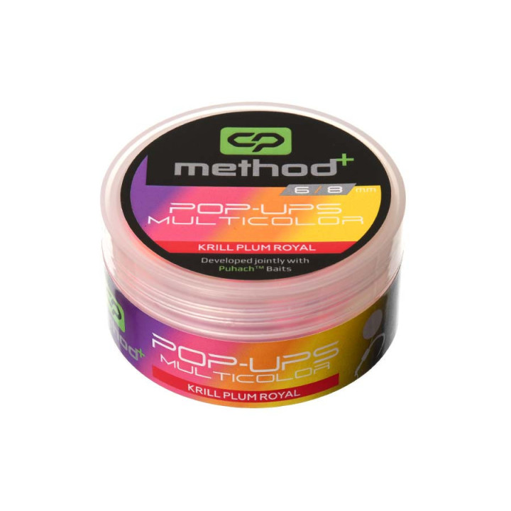 Carp Pro Method⁺ Multicolor Pop Ups 8/6мм