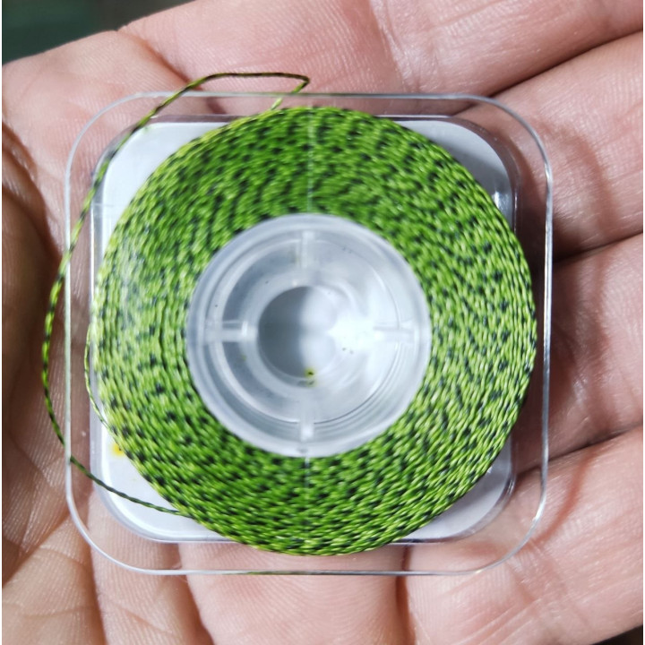 Повідковий матеріал GC G.Carp Super Braid Soft Flat X4 50м  Weed Green
