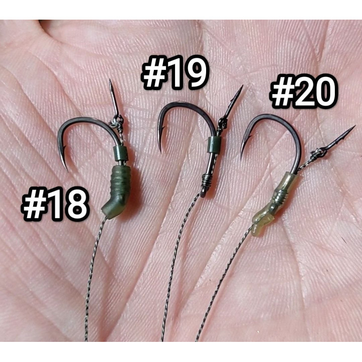 Повідці на гачках KORDA MIXA на голці (№ 18,19,20)