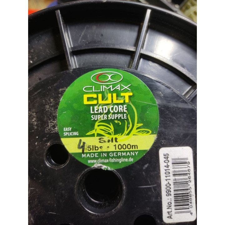 Лідкор (1 м) Climax CULT Leadcore 45 lbs зі свінцем, оригінал (Німеччина)