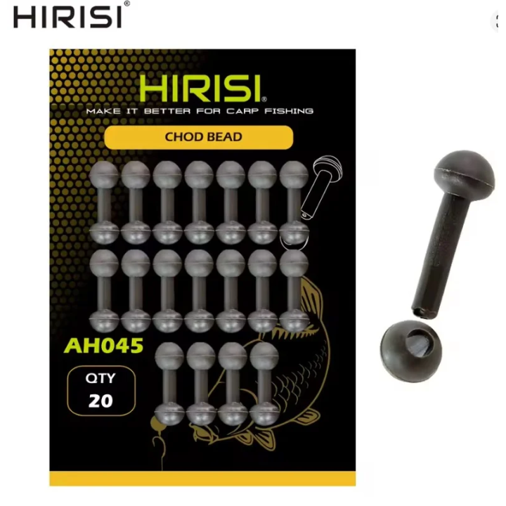 HIRISI Chod Bead AH045 — бусини для Chod Rig (20 шт)