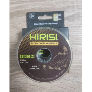 Ліска HIRISI Monofilament 0.33 мм 15LB 350 м