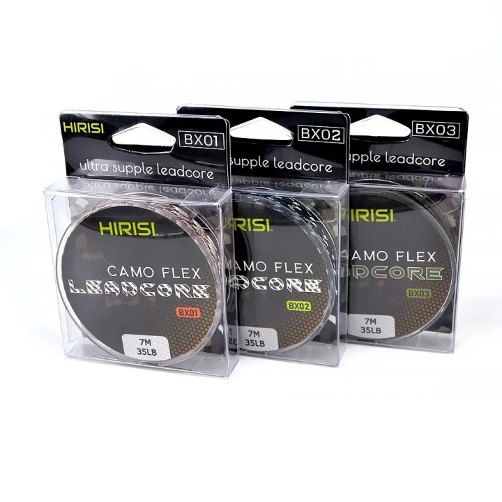 HIRISI Camo Flex Leadcore 7м 35LB BX01 BX02 BX03