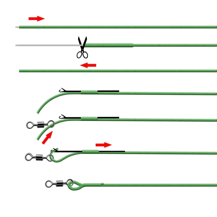 HIRISI Camo Flex Leadcore 7м 35LB BX01 BX02 BX03