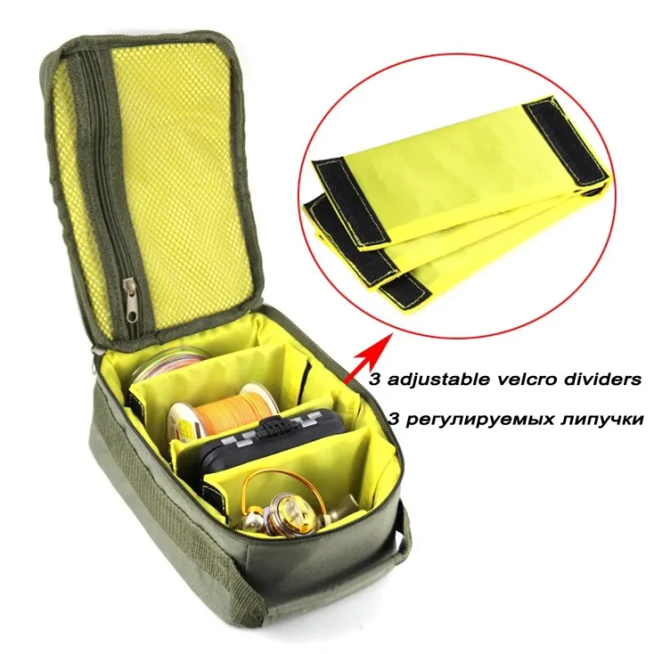 Рибальська сумка з перегородками 22.8×15.5×10.3 см