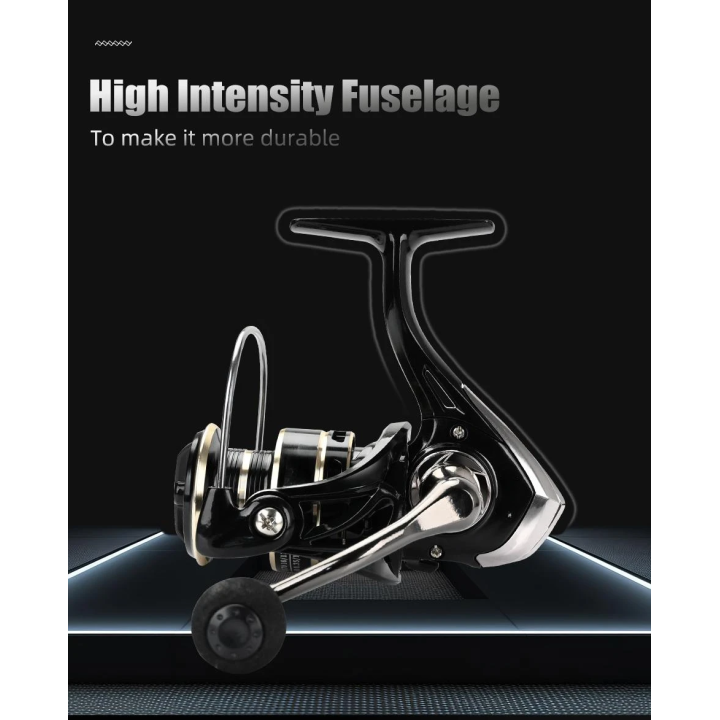 Катушка безынерционная DEUKIO (NX) с металлической ручкой и тормозом 10 кг