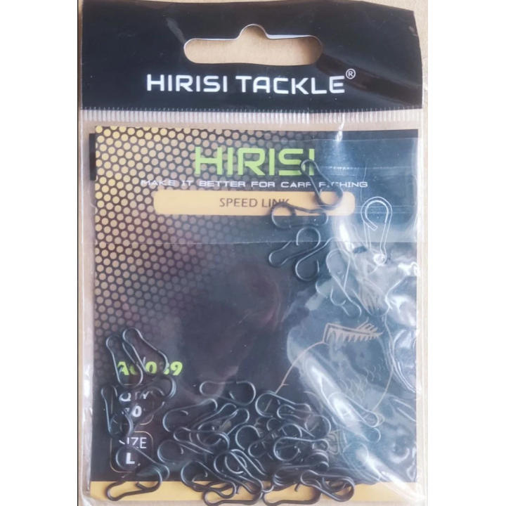 Hirisi Speed Link — застежки для оснастки S и L (40 шт)