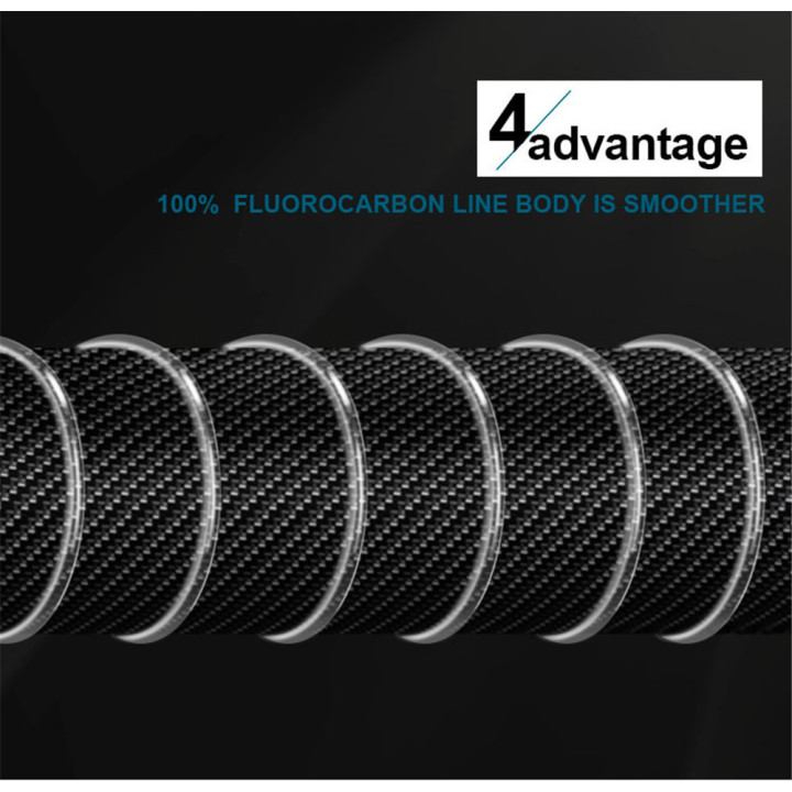 Флюорокарбонова волосінь FTK Fluoro Carbon 100м 0.23-0,50 мм
