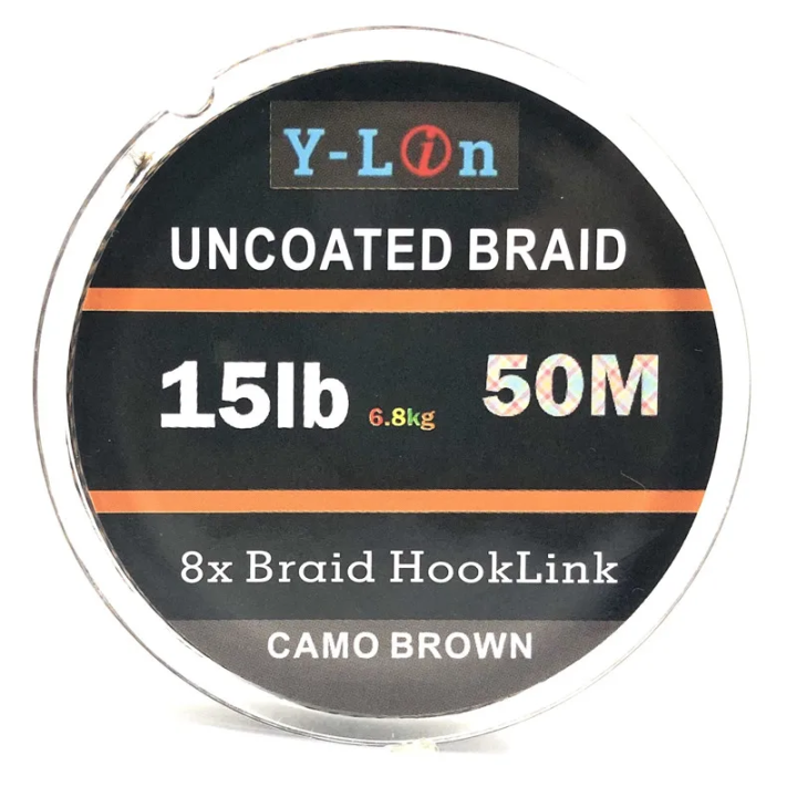 Y-Lin Uncoated Braid 50 м — плетений повідковий матеріал