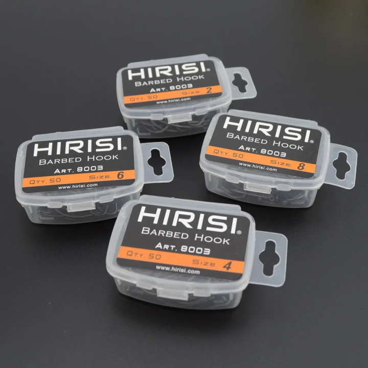 Карпові гачки HIRISI Barbed Hook 8003 (50 шт)