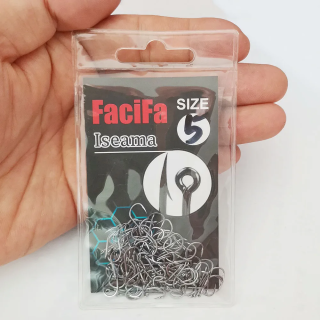 Офсетные крючки FaciFa Iseama №5 (100 шт)