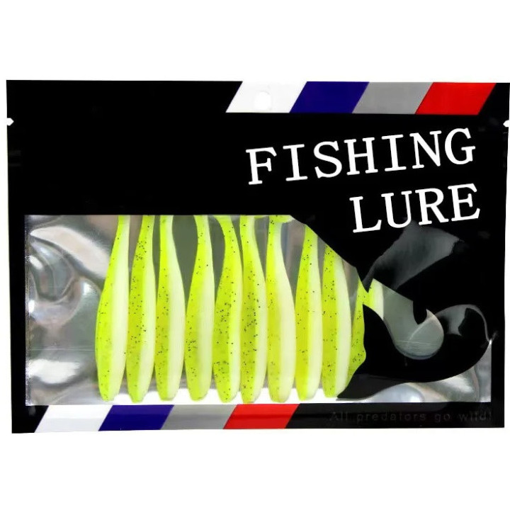 Силиконовая приманка Fishing Lure 10 шт — 7см, 9см, 12см